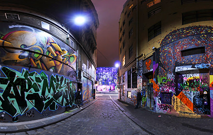 Hosier Lane, Melbourne - Virtual tour