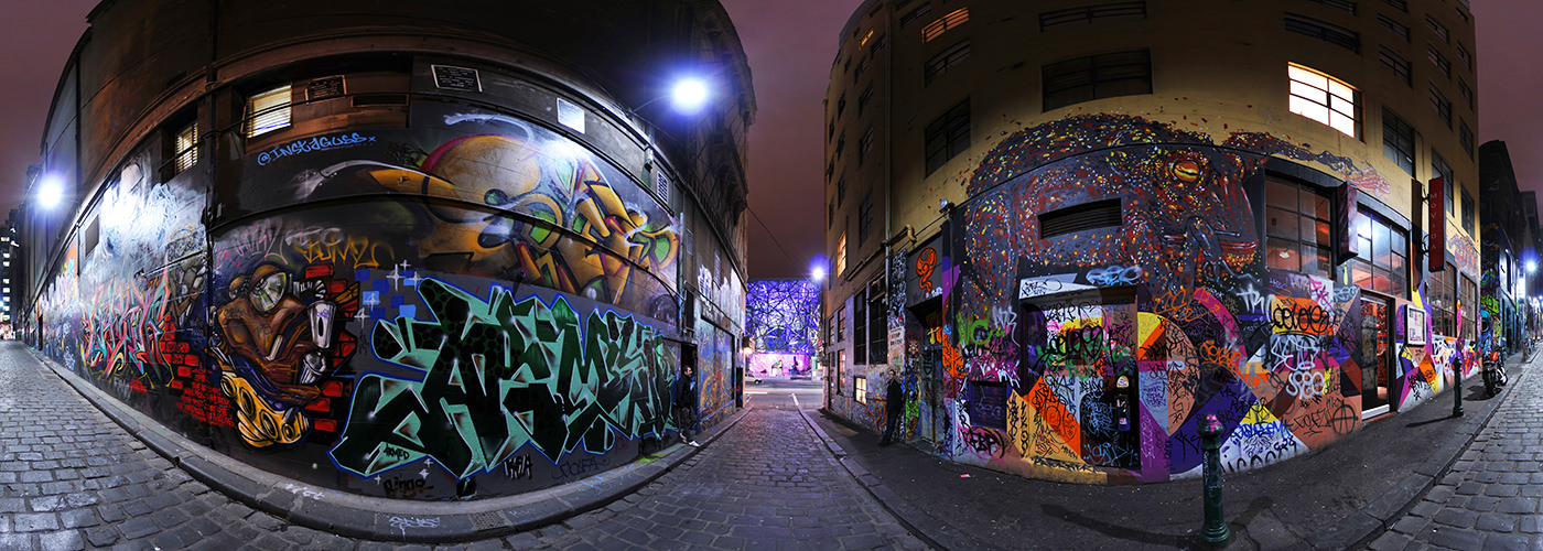 Hosier Lane, Melbourne - Virtual tour