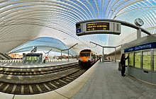 Gare de Liege-Guillemins, Santiago Calatrava - Virtual tour