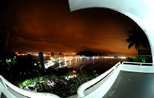 Sao Vicente at night, Santos - Virtual tour