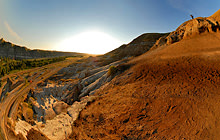 Top of the Hoodoos, Drumheller, Alberta - Virtual tour