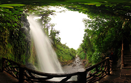 La Paz Waterfall, Catarata La Paz - Virtual tour