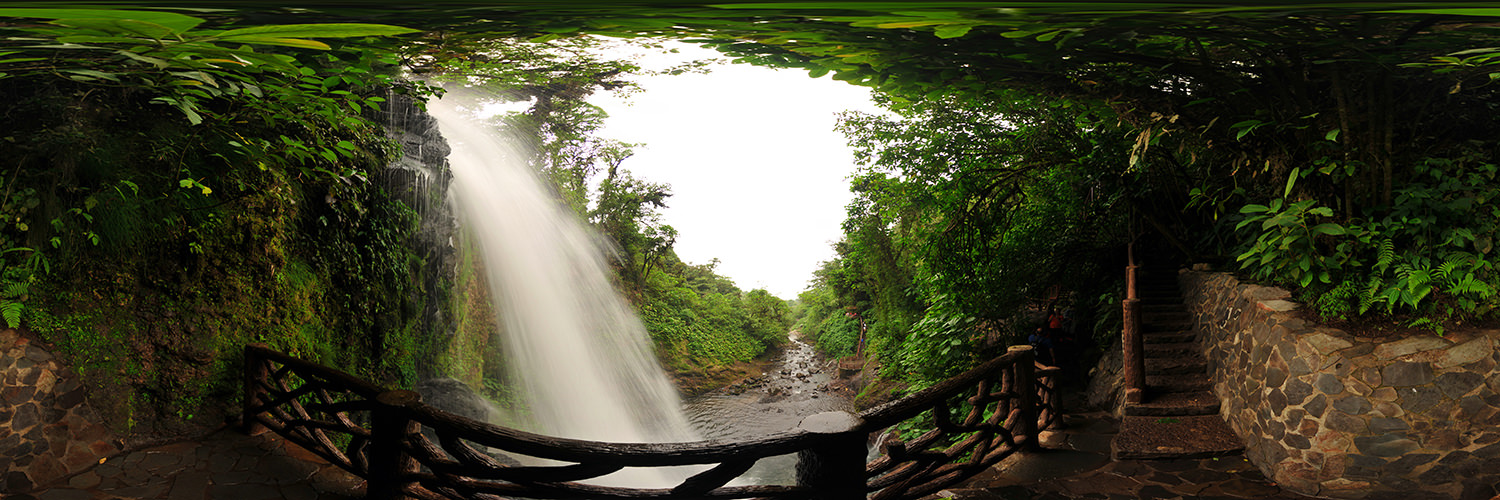 La Paz Waterfall, Catarata La Paz - Virtual tour