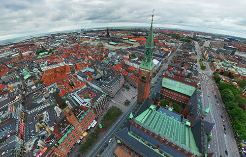 City Hall Square, Copenhagen - Virtual tour