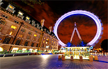 London Eye at night, London - Virtual tour