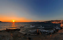 Mikri Venetia sunset, Mykonos - Virtual tour