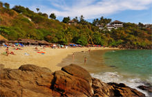 Carrizalillo beach, Puerto Escondido - Virtual tour