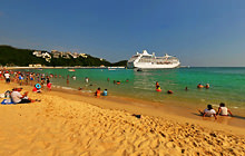 Playa Santa Cruz - Beach, Huatulco, Oaxaca - Virtual tour