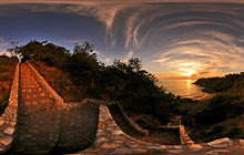 Carrizalillo beach sunset, Puerto Escondido - Virtual tour