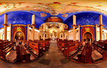 Guadalupe church, Bahias de Huatulco - Virtual tour