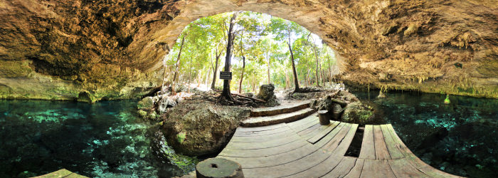Cenote 2 ojos - Second eye, Quintana Roo - Virtual tour