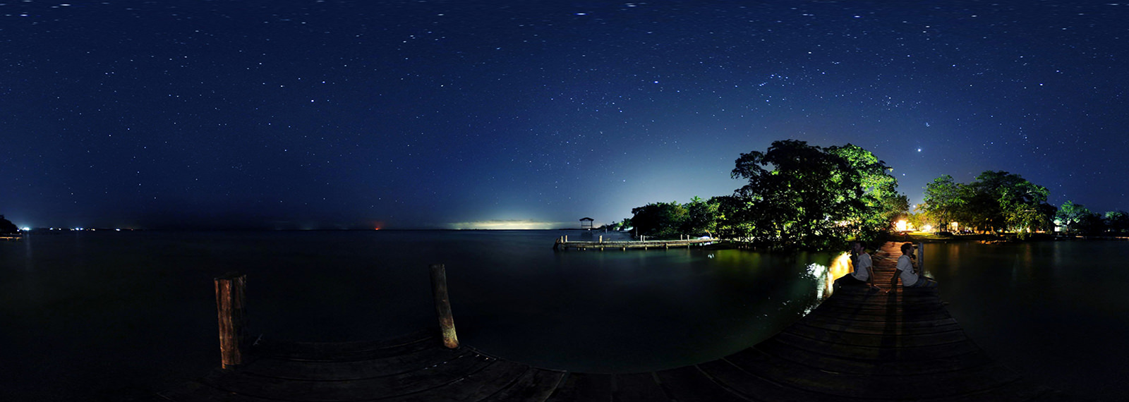 Estrellas en Bacalar camp, Laguna Bacalar - Virtual tour