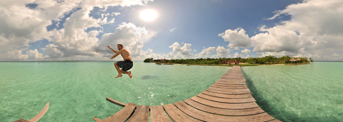 Laguna Bacalar, Quintana Roo - Virtual tour