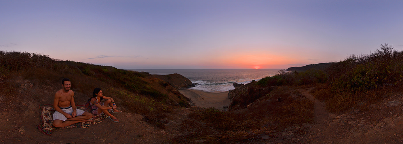 Punta Cometa, Mazunte, Oaxaca - Virtual tour