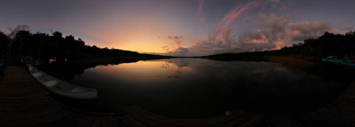 Punta Laguna sunset, Quintana Roo - Virtual tour