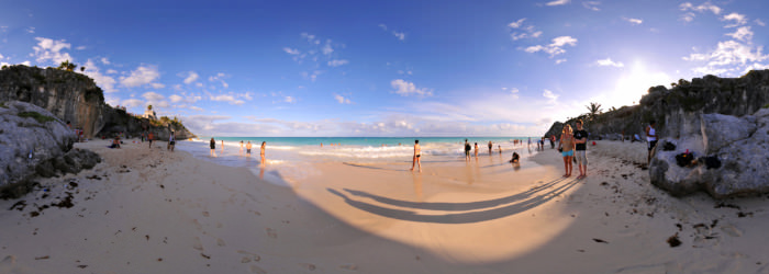 Tulum beach, Riviera Maya - Virtual tour