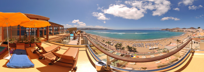 Playa de las Canteras, Las Palmas, Gran Canaria - Virtual tour