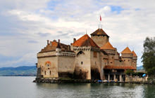 Chateau de Chillon castle, Veytaux, Montreux - Virtual tour